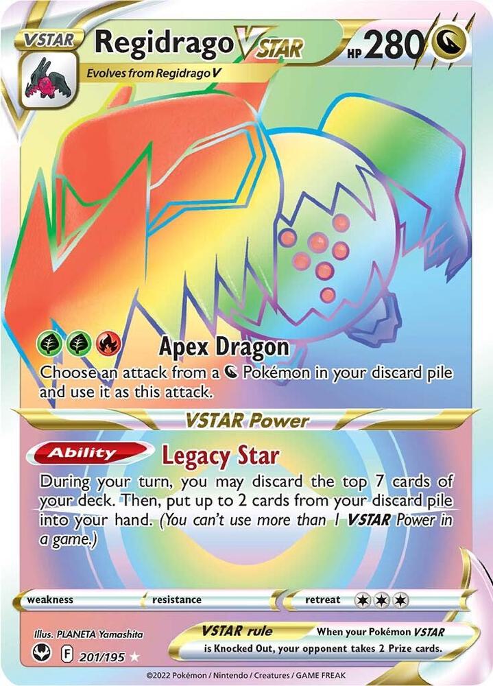 Regidrago VSTAR Secret 201/195