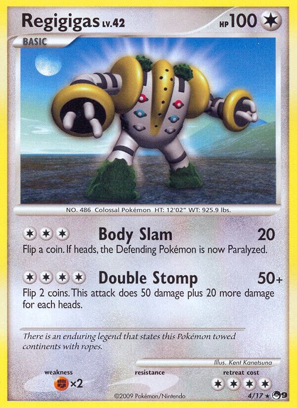 Regigigas 004/017 card