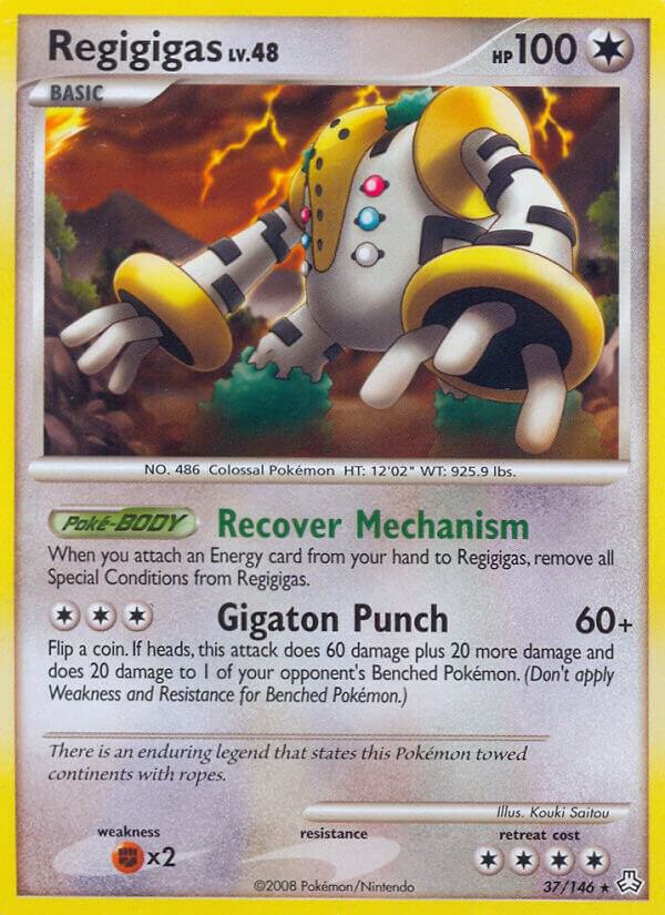 Regigigas 37 37/146 card