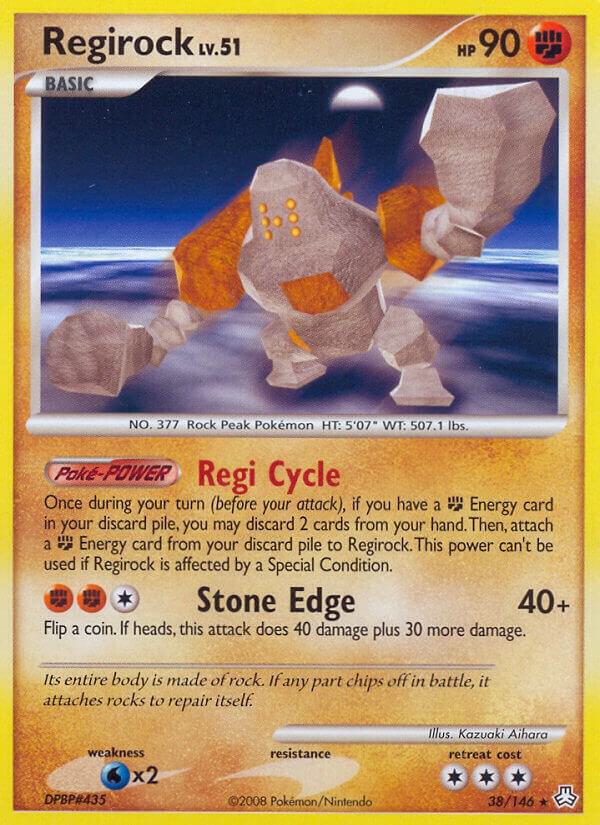 Regirock 38/146 card