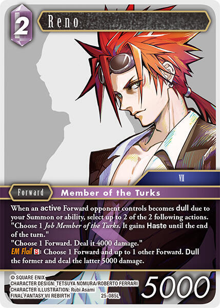 Reno 25-085L card