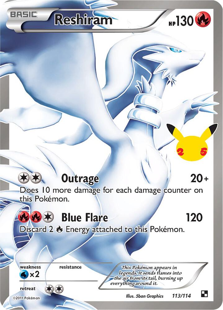 Reshiram 113/114