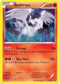 Reshiram de N card