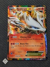 Reshiram EX 29/113 card