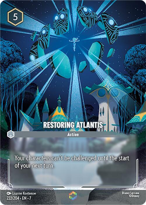 Restoring Atlantis Enchanted 222/204 carta