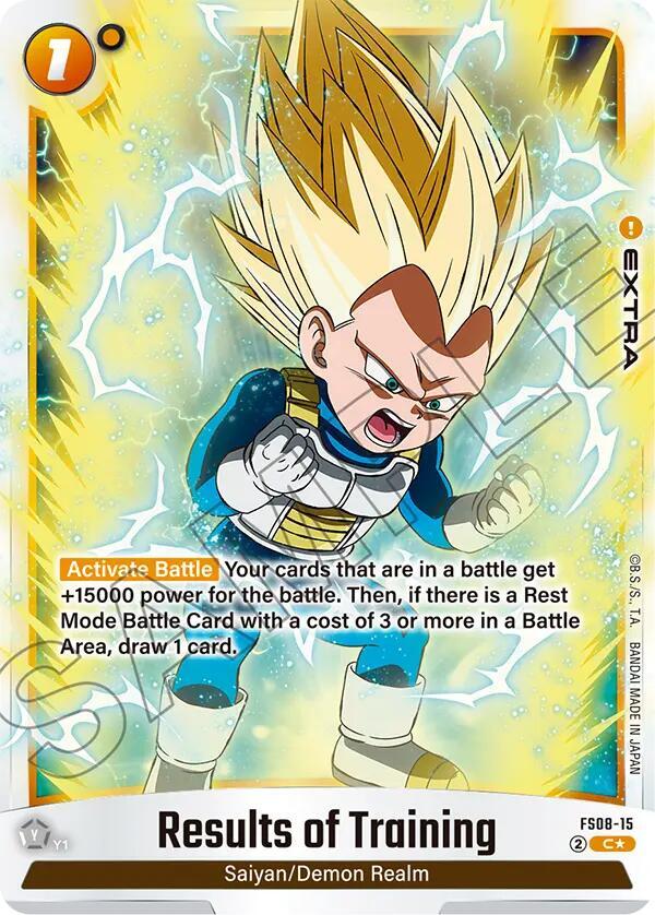 Results of Training Bonus Pack Alternate Art FS08-15 card