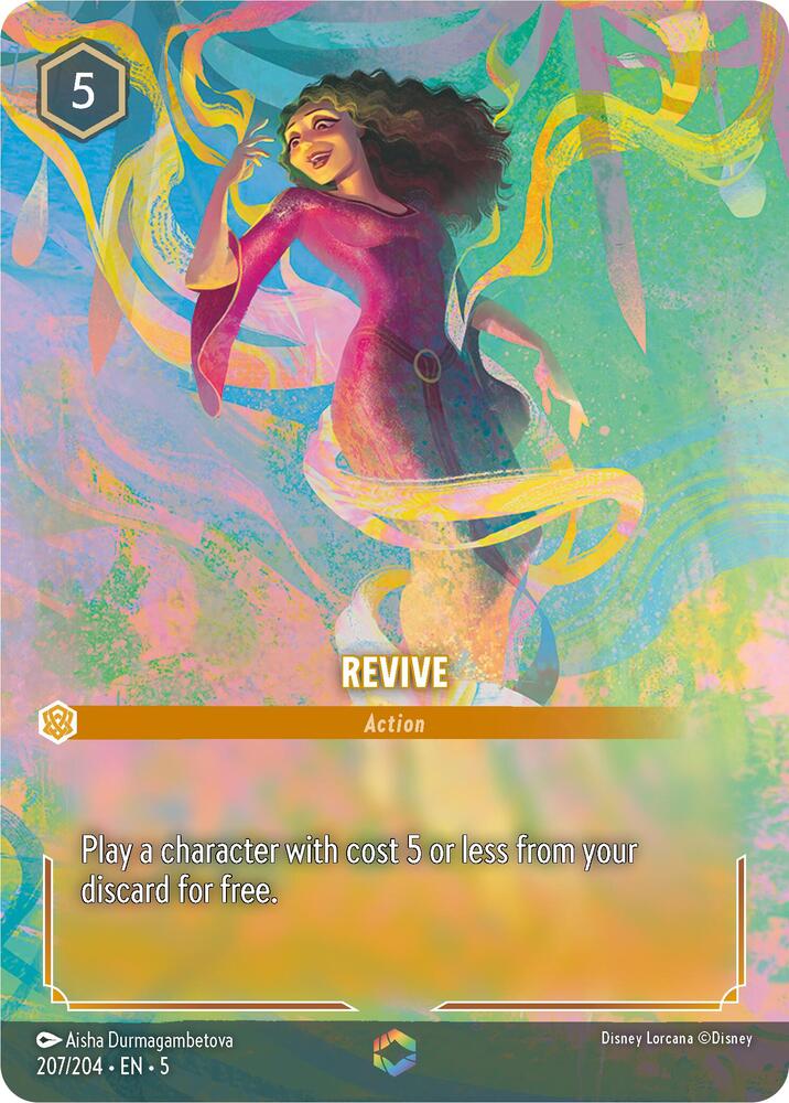 Revive Enchanted 207/204 carta