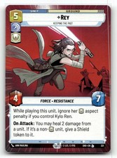 Rey Keeping the Past Hyperspace 321 card