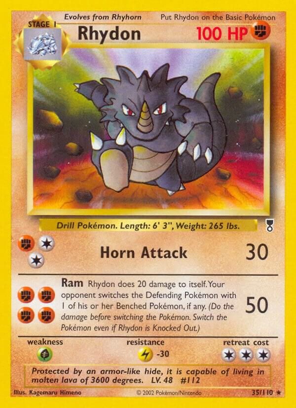 Rhydon 035/110 card