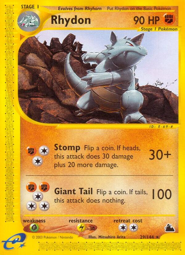 Rhydon 29 029/144 card