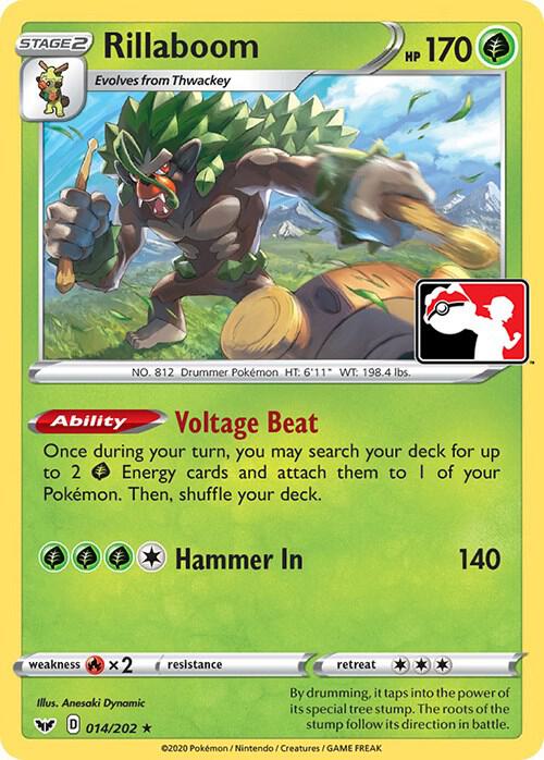 Rillaboom 014 072 card