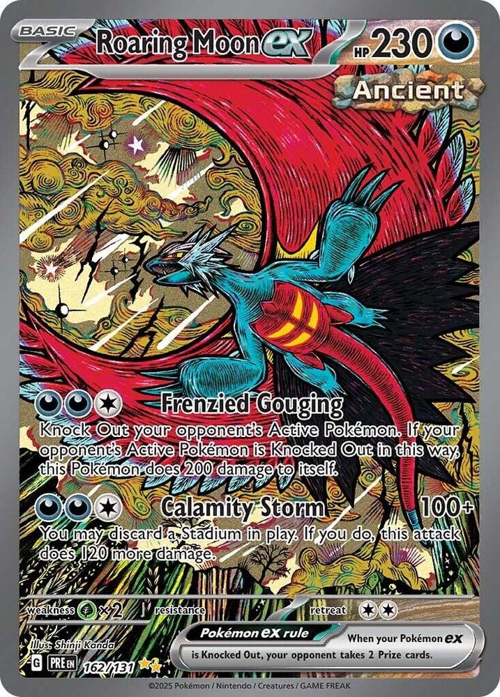 Roaring Moon ex 162/131 carta