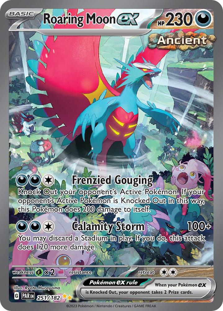 Roaring Moon ex 251/182 card