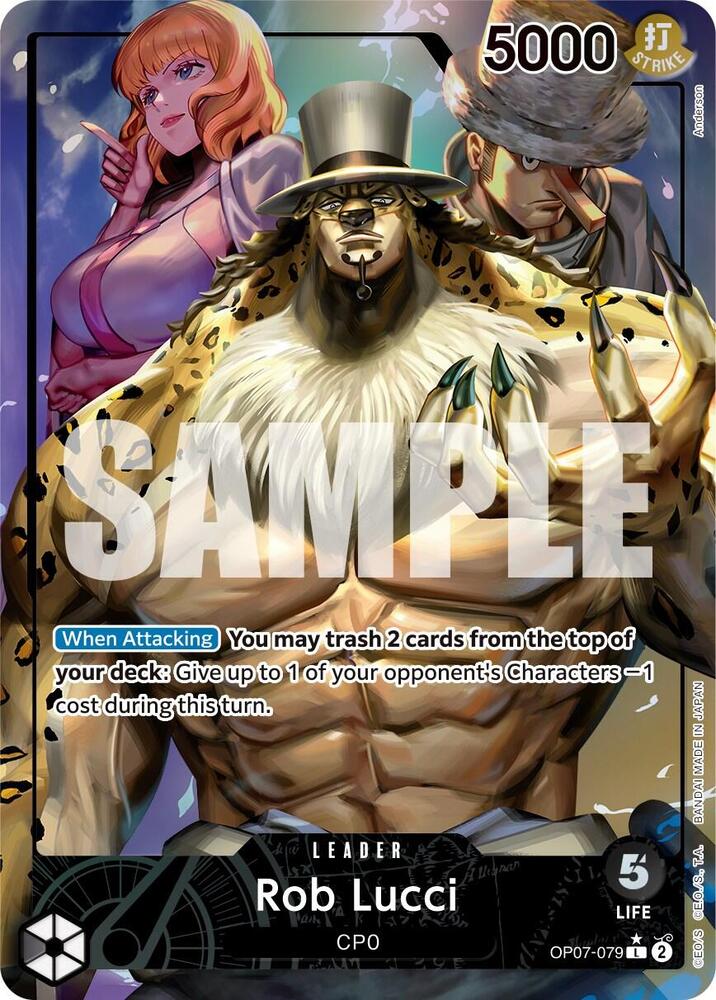 Rob Lucci 079 Parallel OP07-079