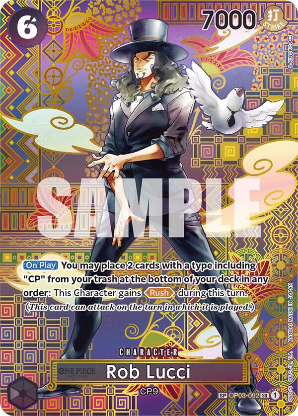 Rob Lucci 092 SP OP03-092