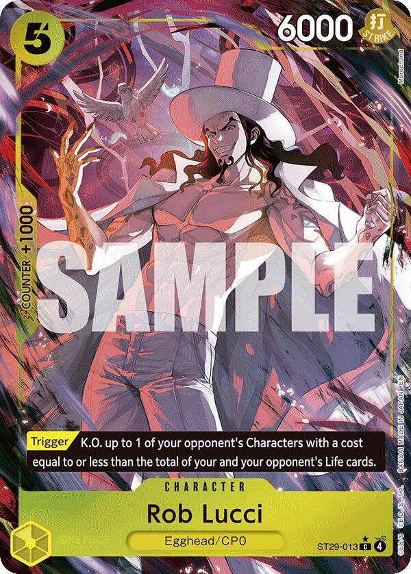 Rob Lucci Full Art ST29-013 carta