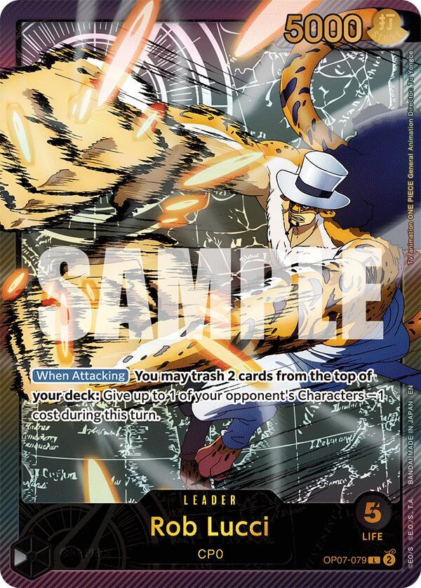 Rob Lucci SP OP07-079 card