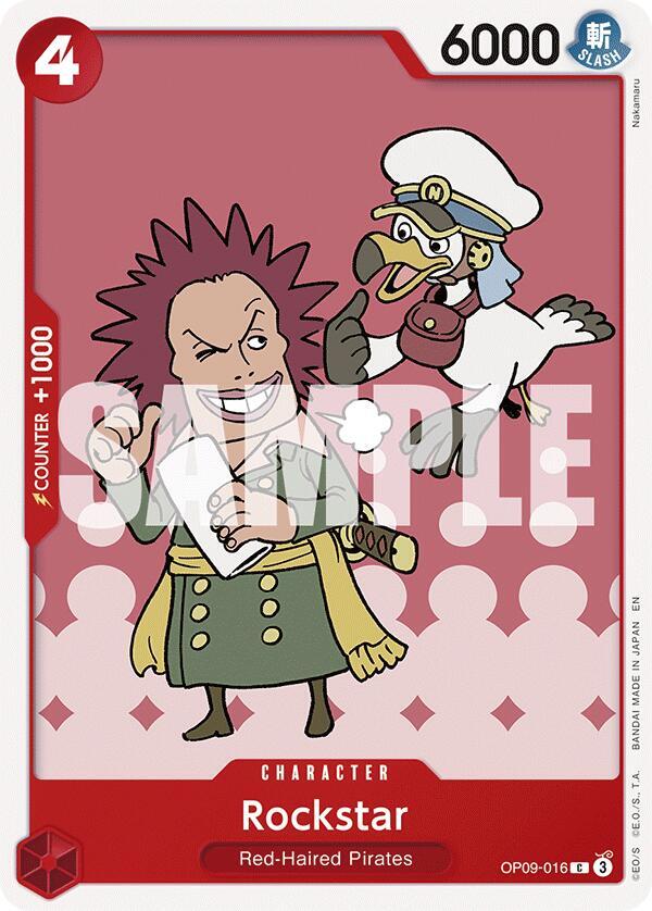 Rockstar Reprint OP09-016 carta
