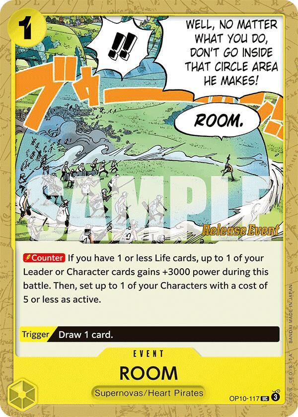 ROOM OP10-117 card