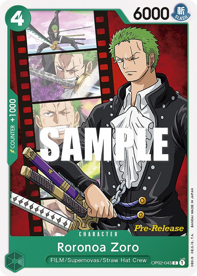 Roronoa Zoro OP02-043