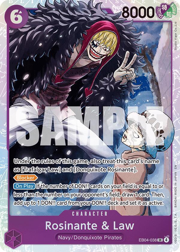 Rosinante and Law Alternate Art EB04-038