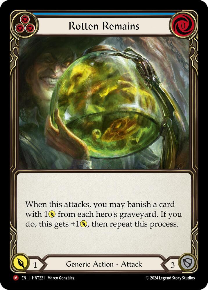 Rotten Remains HNT221 card