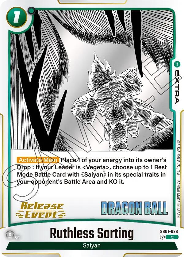Ruthless Sorting SB01-028 card