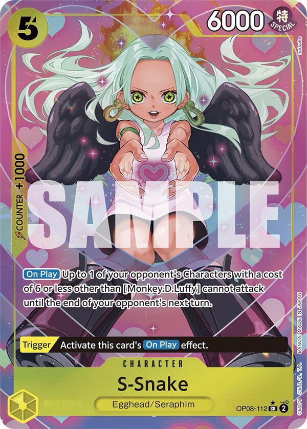 S Snake Parallel OP08-112 card