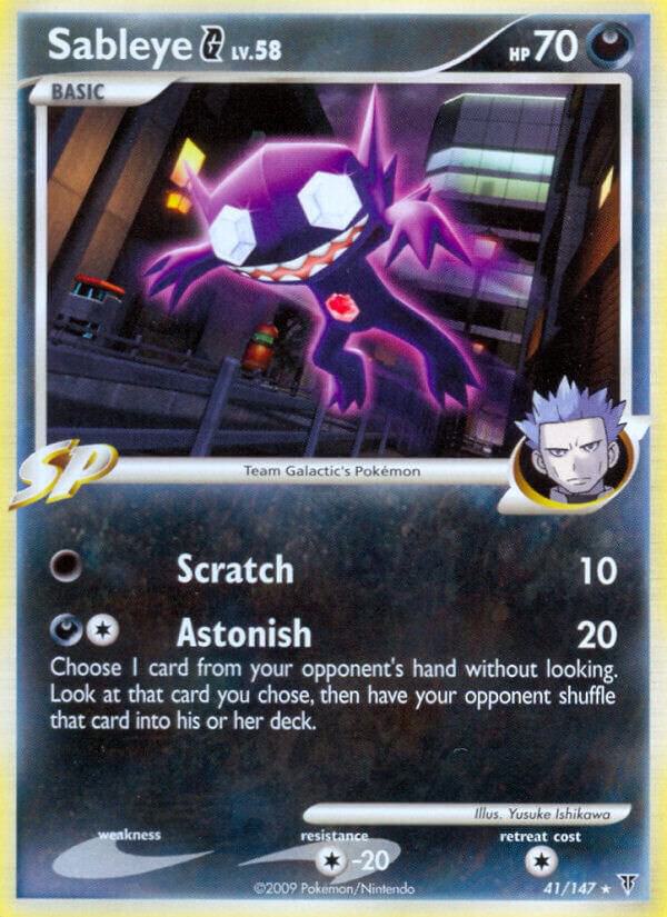 Sableye G 41 card