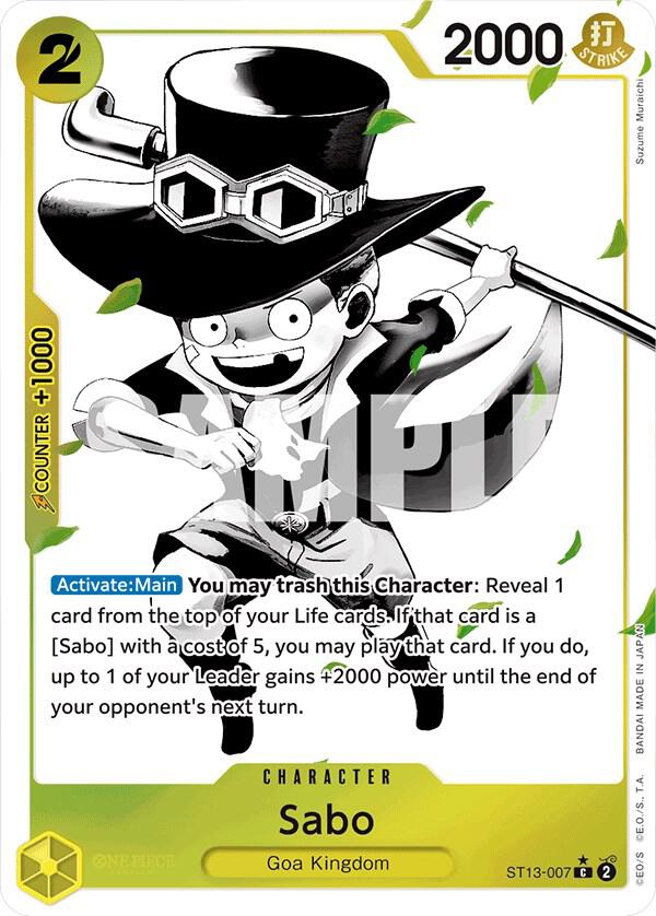 Sabo 007 Parallel ST13-007