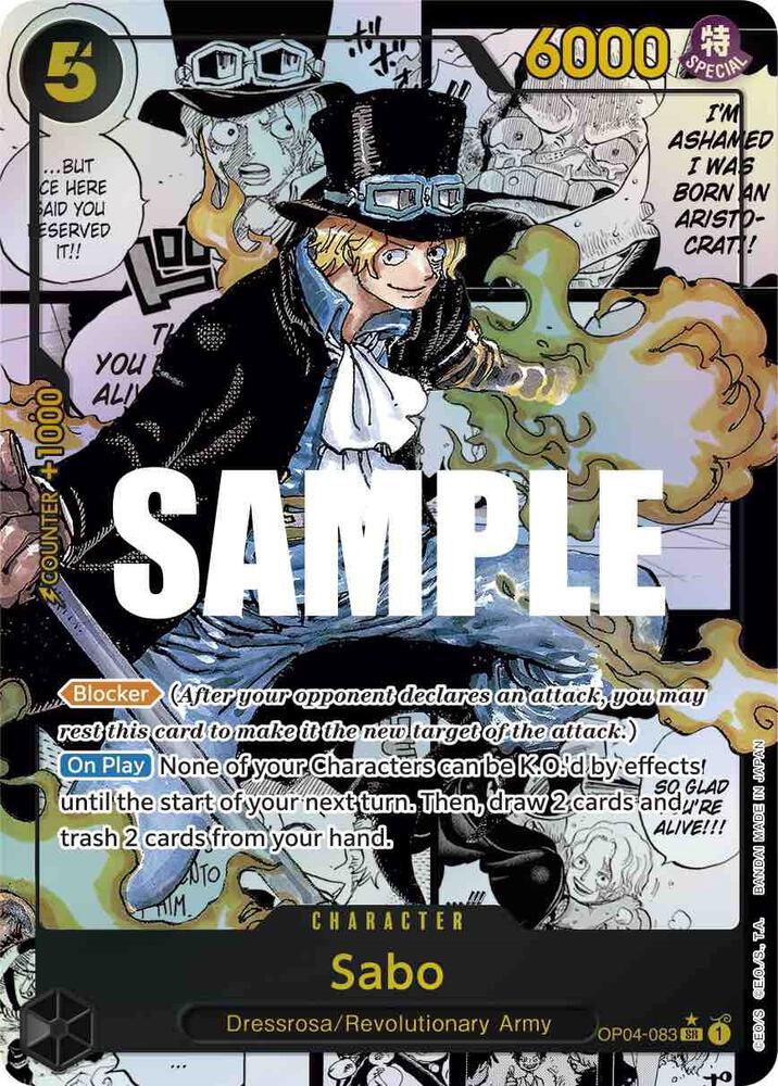 Sabo Alternate Art Manga OP04-083