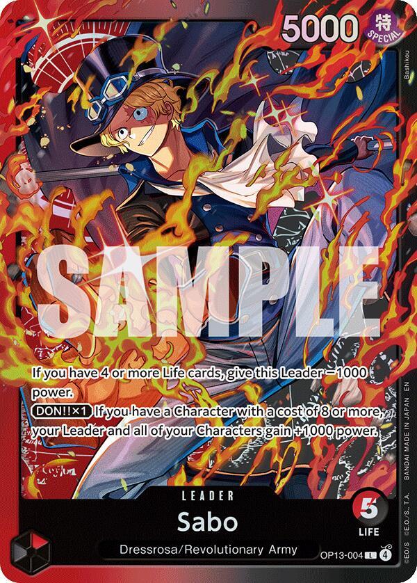Sabo OP13 004 carta