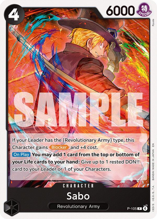 Sabo P 105 carta