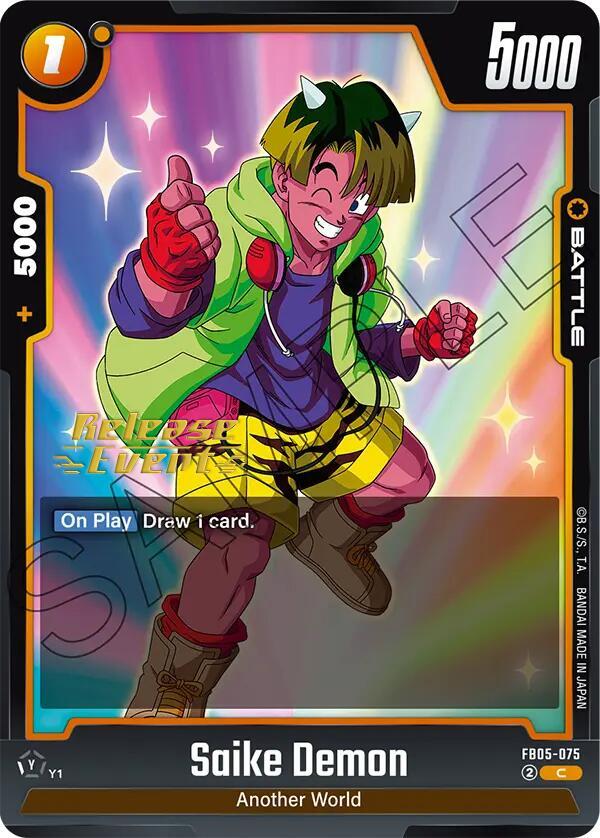Saike Demon FB05-075 carta