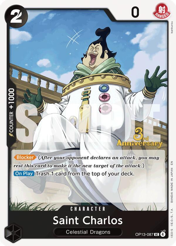 Saint Charlos OP13-087 carta