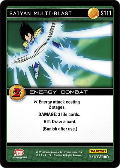 Saiyan Multi Blast S111