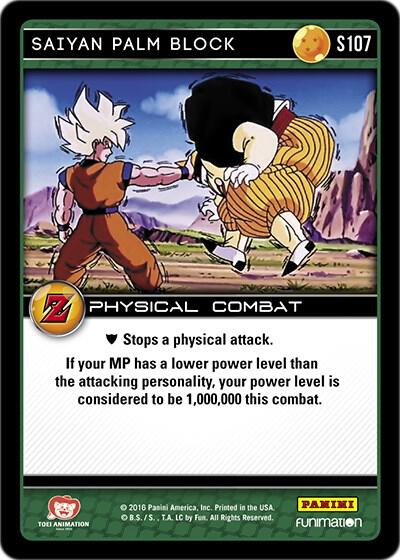 Saiyan Palm Block S107