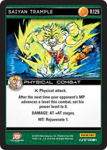 Saiyan Trample R129 card