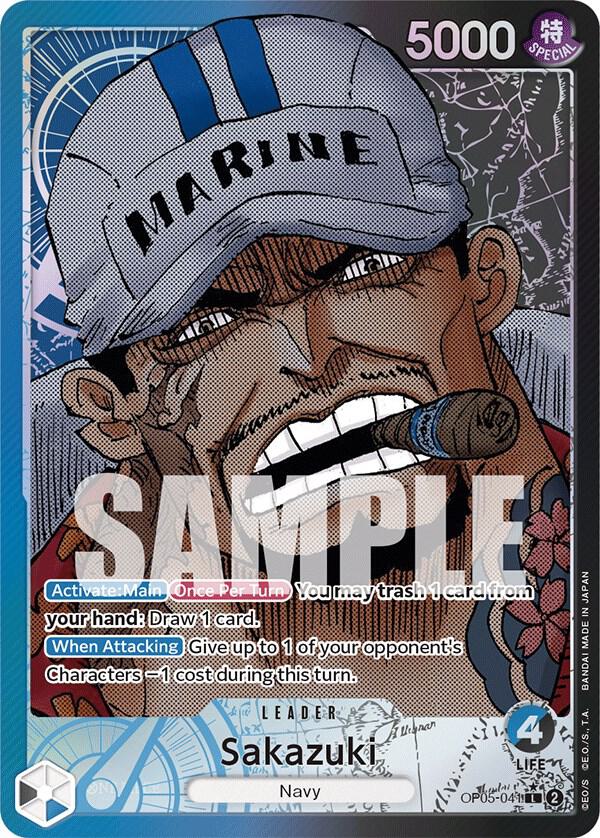 Sakazuki Alternate Art OP05-041