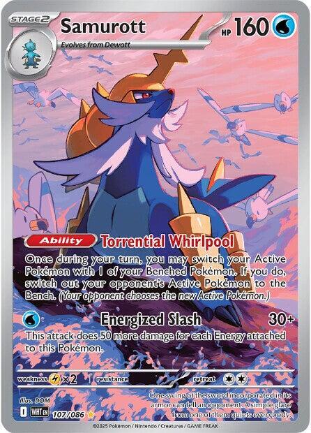 Samurott 107 086 card