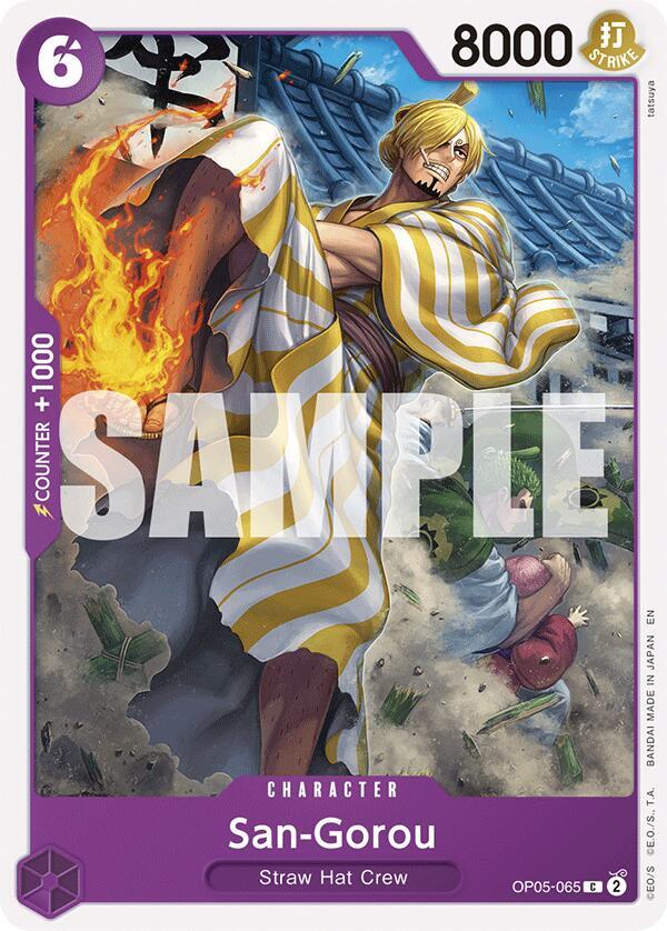 San Gorou Reprint OP05-065 card