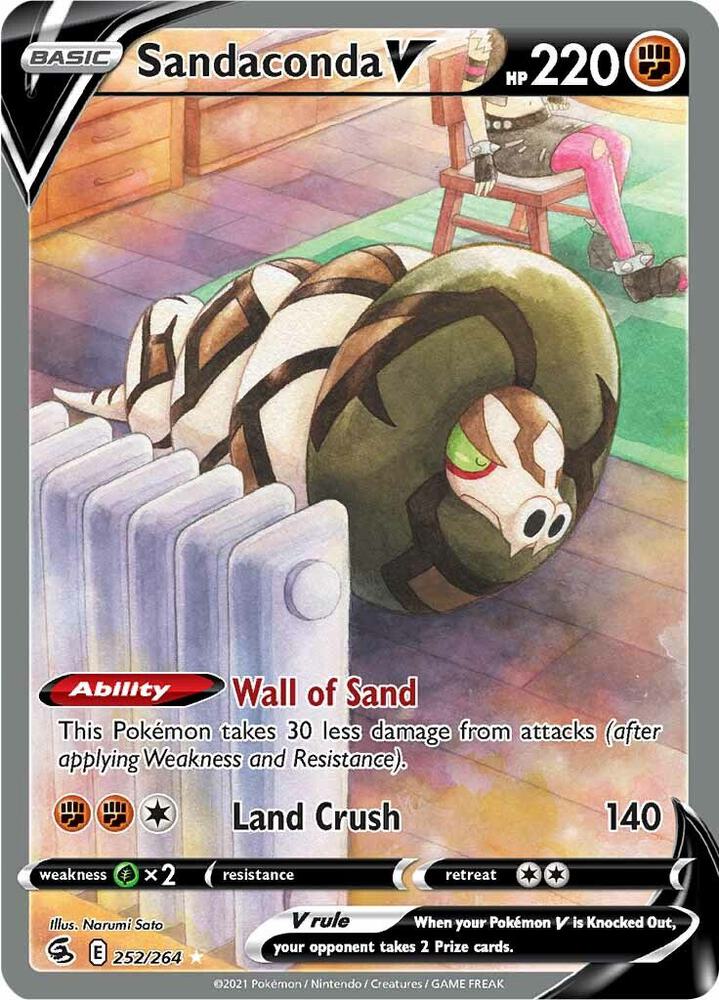 Sandaconda V Alternate Full Art 252/264