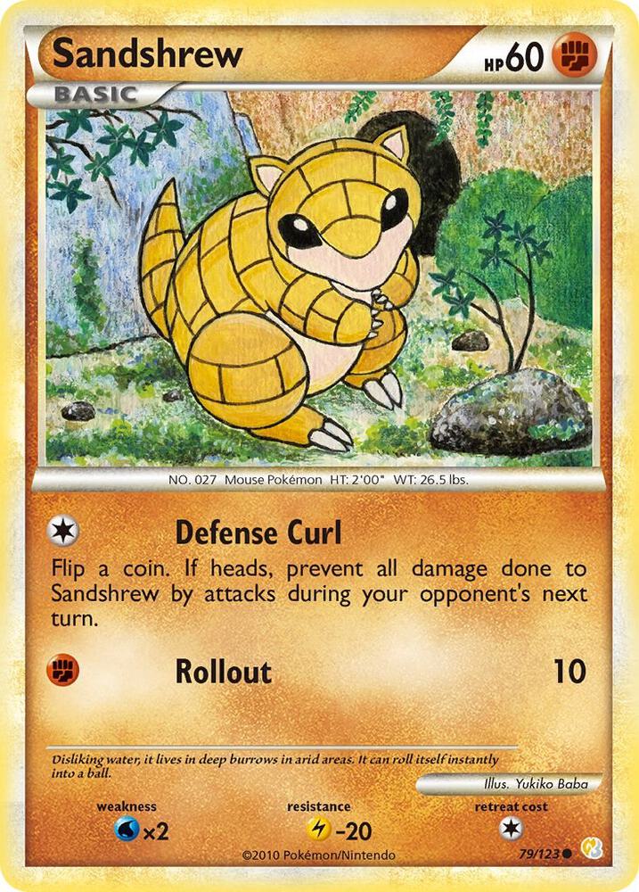 Sandshrew 79/123