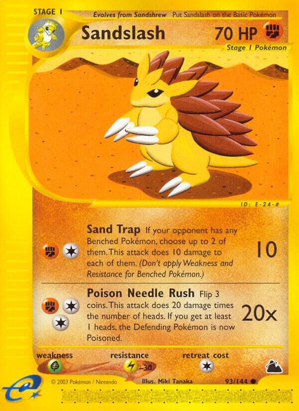 Sandslash 093/144 card