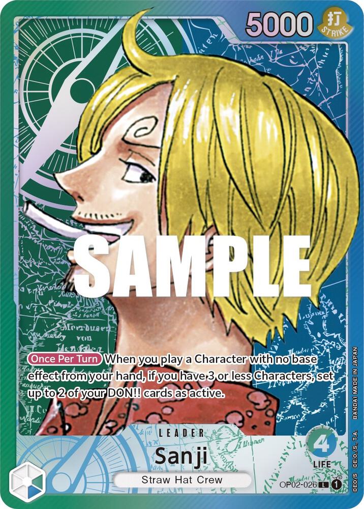 Sanji Alternate Art OP02-026