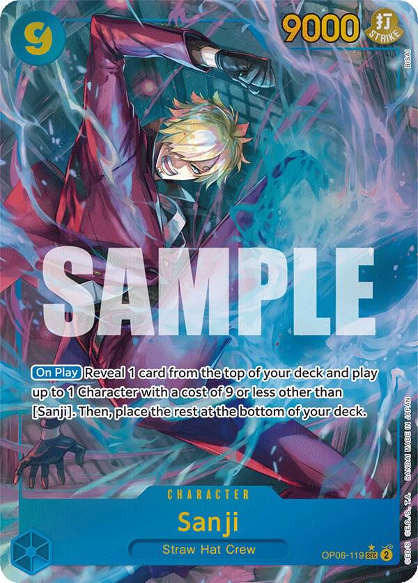 Sanji Alternate Art OP06-119