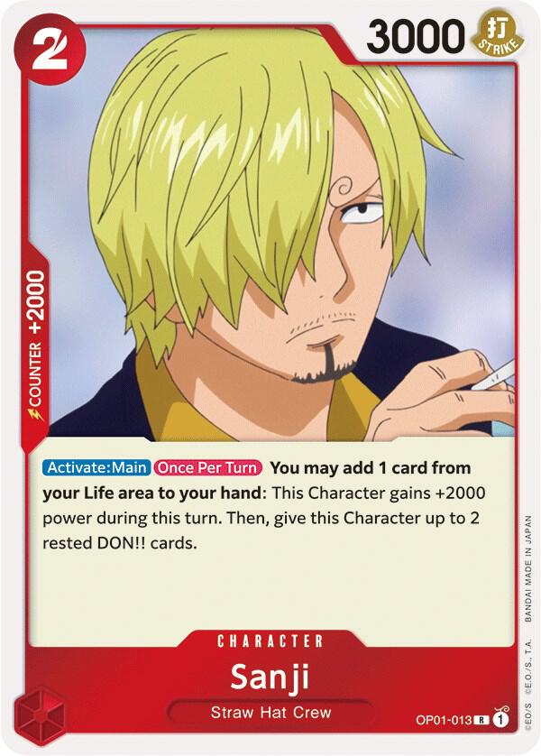 Sanji OP01-013 card
