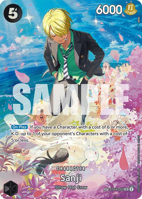 Sanji SP ST14-003 card