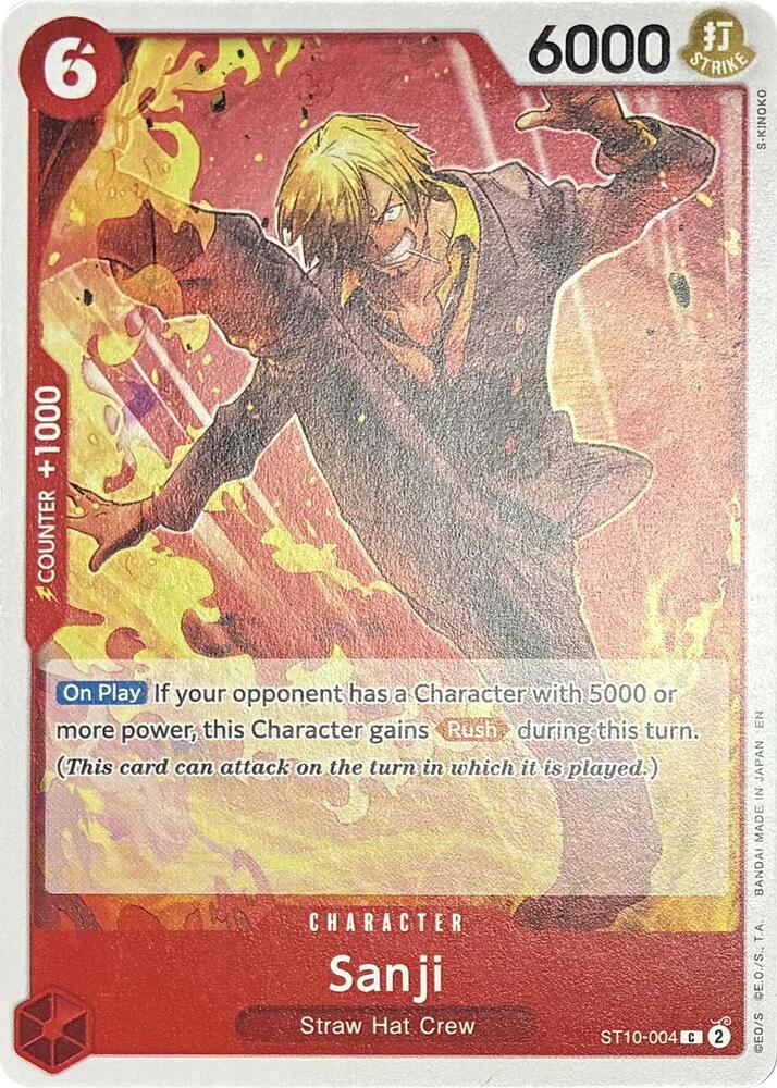 Sanji ST10 004 card