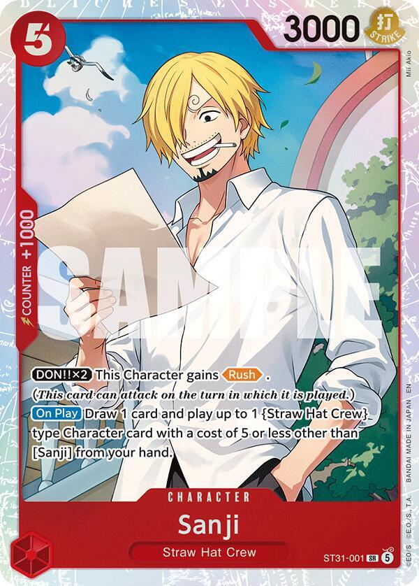 Sanji ST31-001 card
